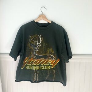 Stoney Hunting Club Posty Co Medium Cropped Big Ass Stadium Tour Graphic Tee